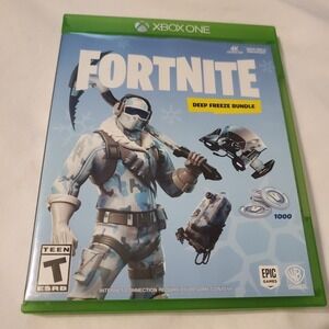 Fortnite Deep Freeze Bundle Xbox One 2018 No Code
